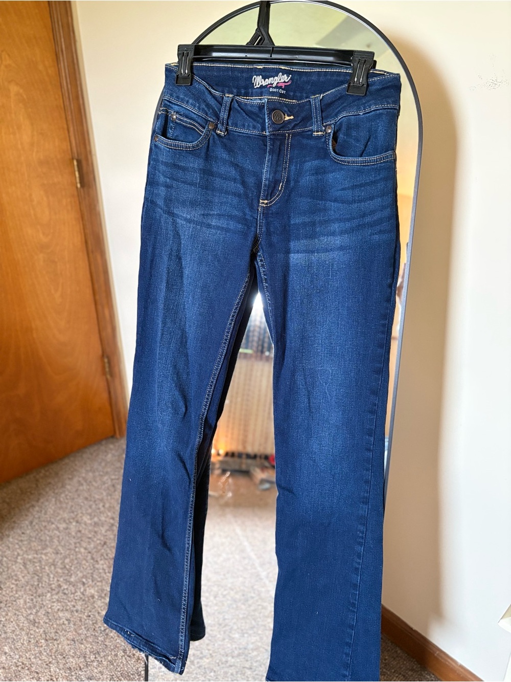 Wrangler Women’s Dark Blue Boot Cut Jeans